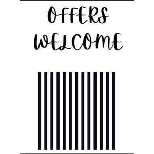 Reasonable offers are welcome!